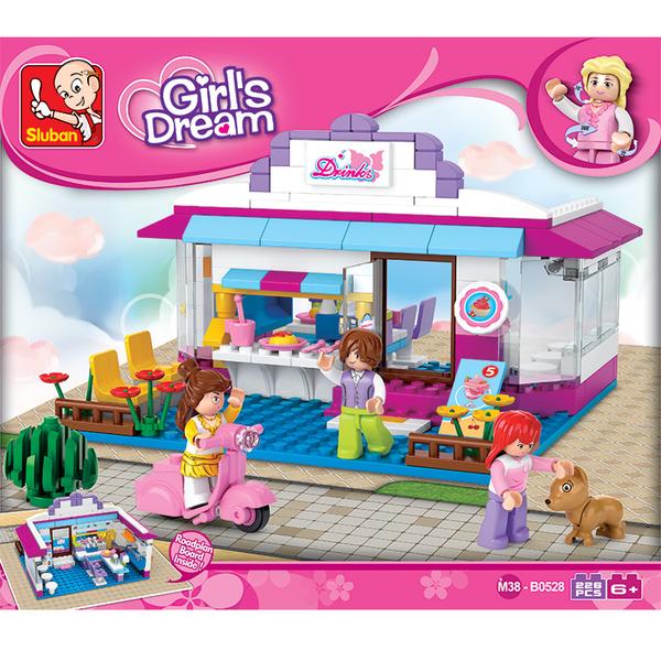 DC-Bộ lắp ráp tiệm giải khát Sluban (B0528)