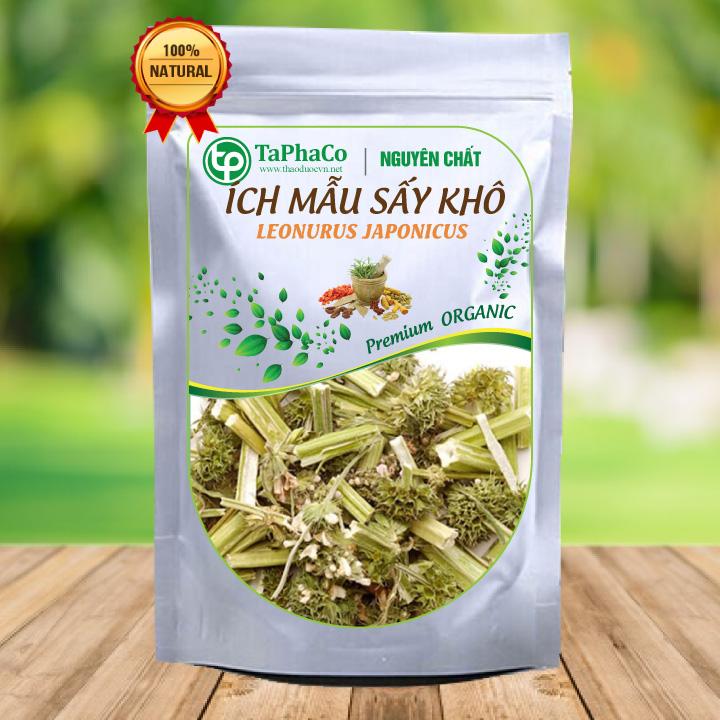 Cây ích mẫu khô 200g - dược tấn phát