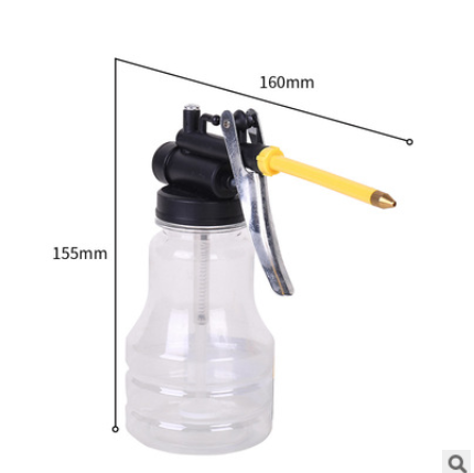 Bình châm dầu, lọ đựng dầu nhớt 350ml ( bình trong suốt)