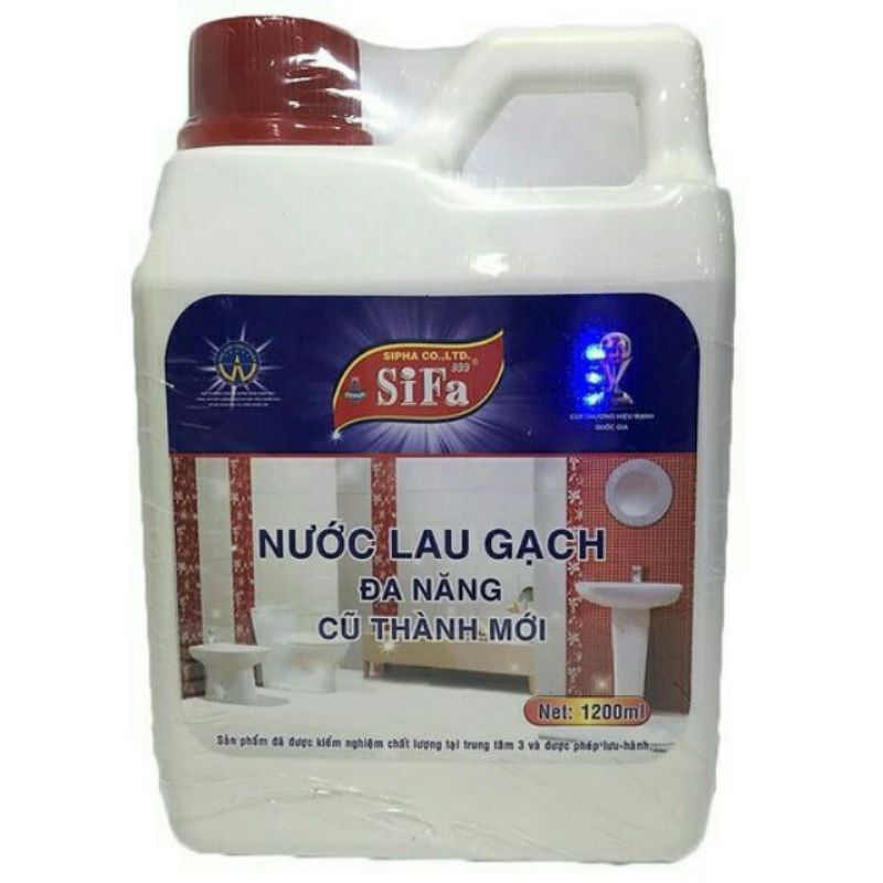 Nước lau gạch, tẩy xi măng đa năng Sifa