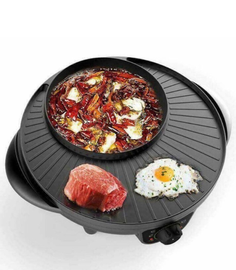 Bếp lẩu nướng đa năng 2 trong 1