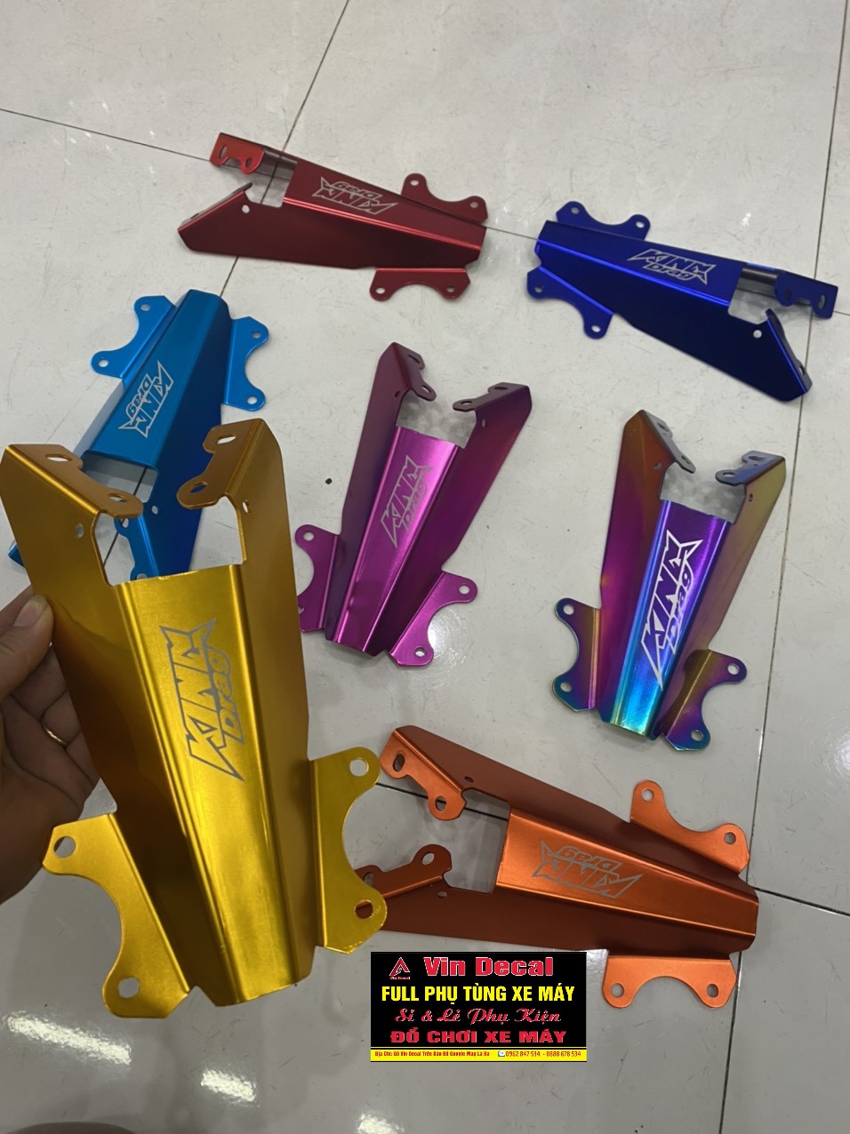 ốp Dè Sau Kingdrag titan xe ex 150