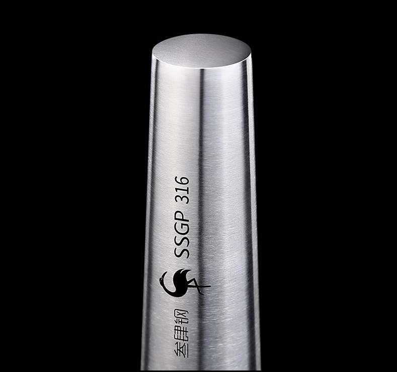 Cây cán bột inox 316 dài 33.5cm SSGP