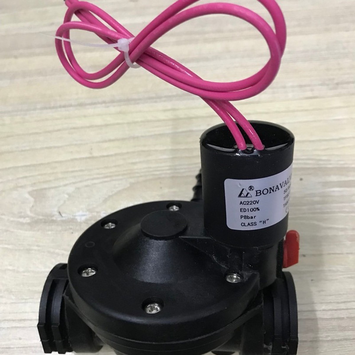 Van điện từ ngoài trời phi 34mm điện 24v