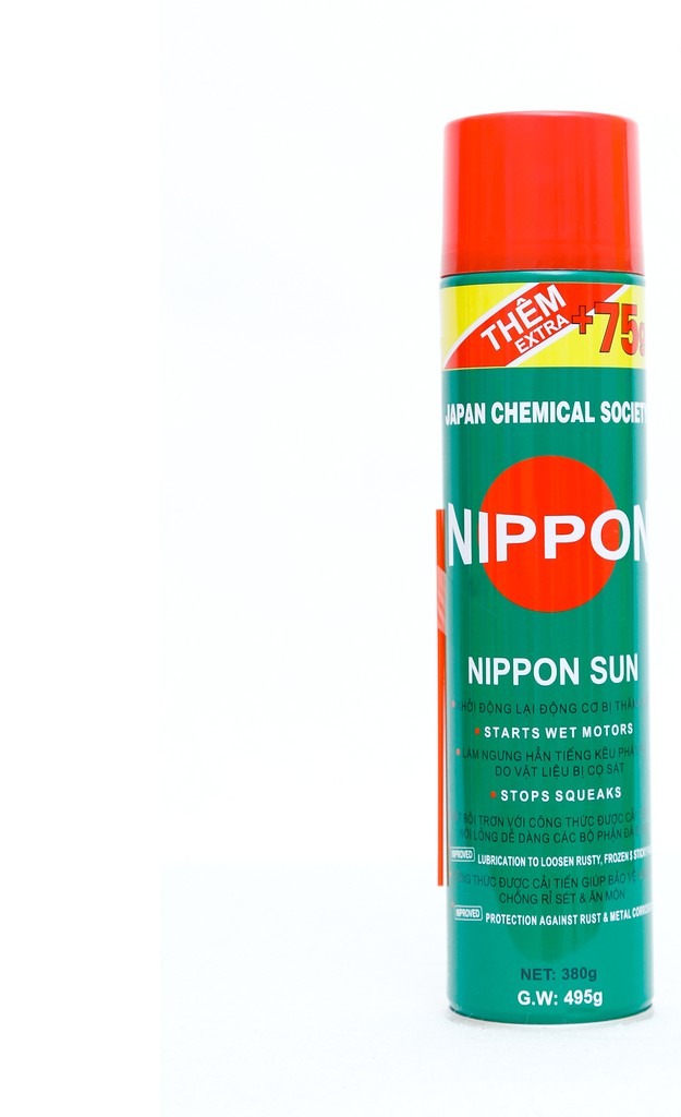 [HCM][chai chống rỉ sét và bôi trơn] Nippon Sun 495gr