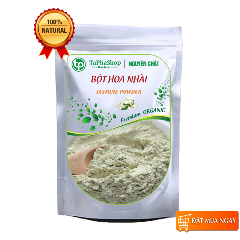 [HOT] Bột hoa nhài nguyên chất 200g - Thảo Dược Tấn Phát