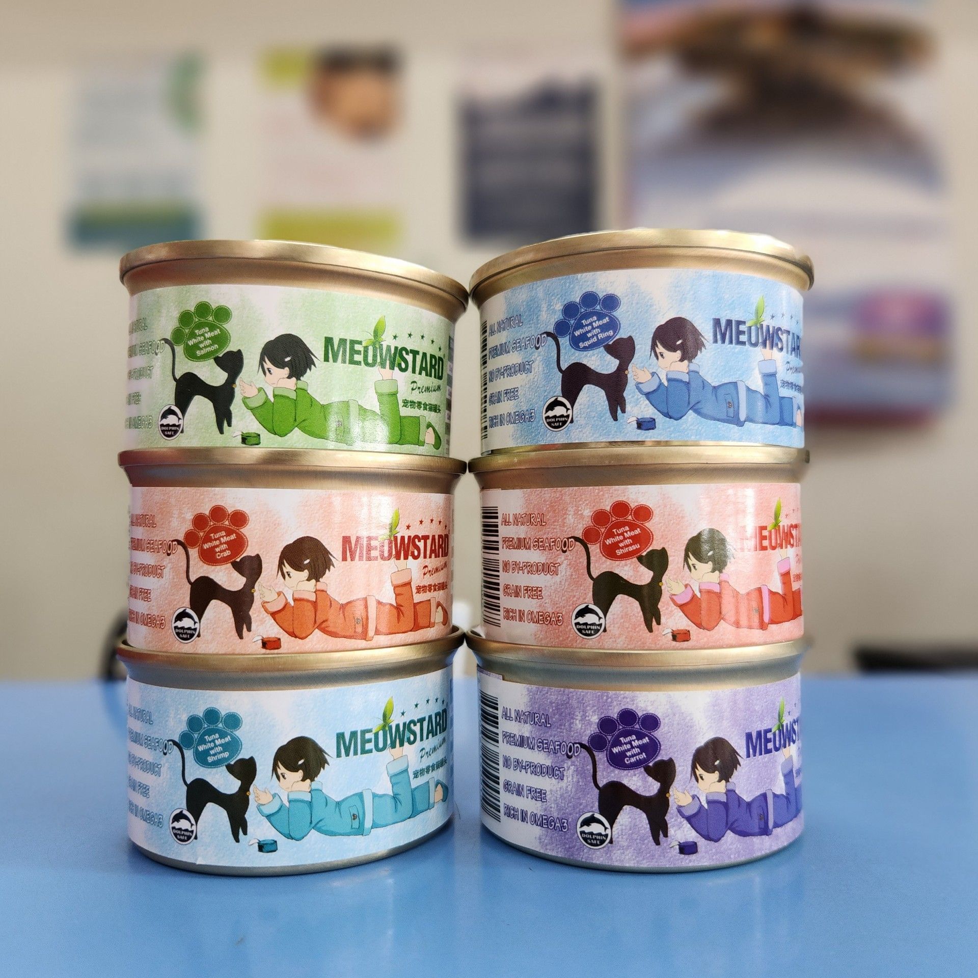 Pate Meowstard miếng cho mèo