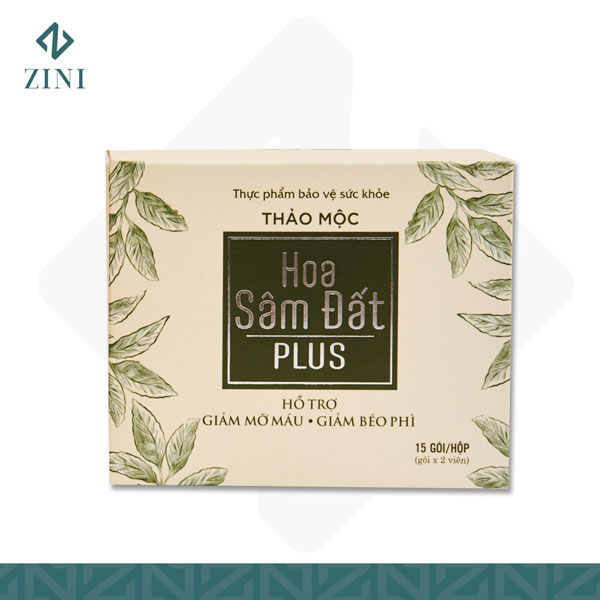 [HCM]Giảm Cân Hoa Sâm Đất Plus Dành Cho Cơ Địa khó Giảm Cân