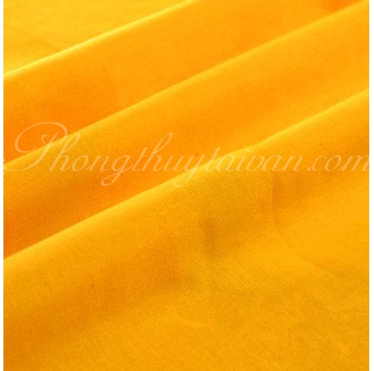 Khăn trãi bàn xếp ly Vàng dày (1m2/1m4/1m6/1m8) - thờ cúng