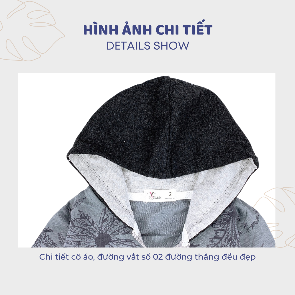 Áo khoác cho bé trai bé gái, áo khoác hoạt tiết hoạt hình khủng long dễ thương| FREESHIP MAX - JJ Kids Fashion