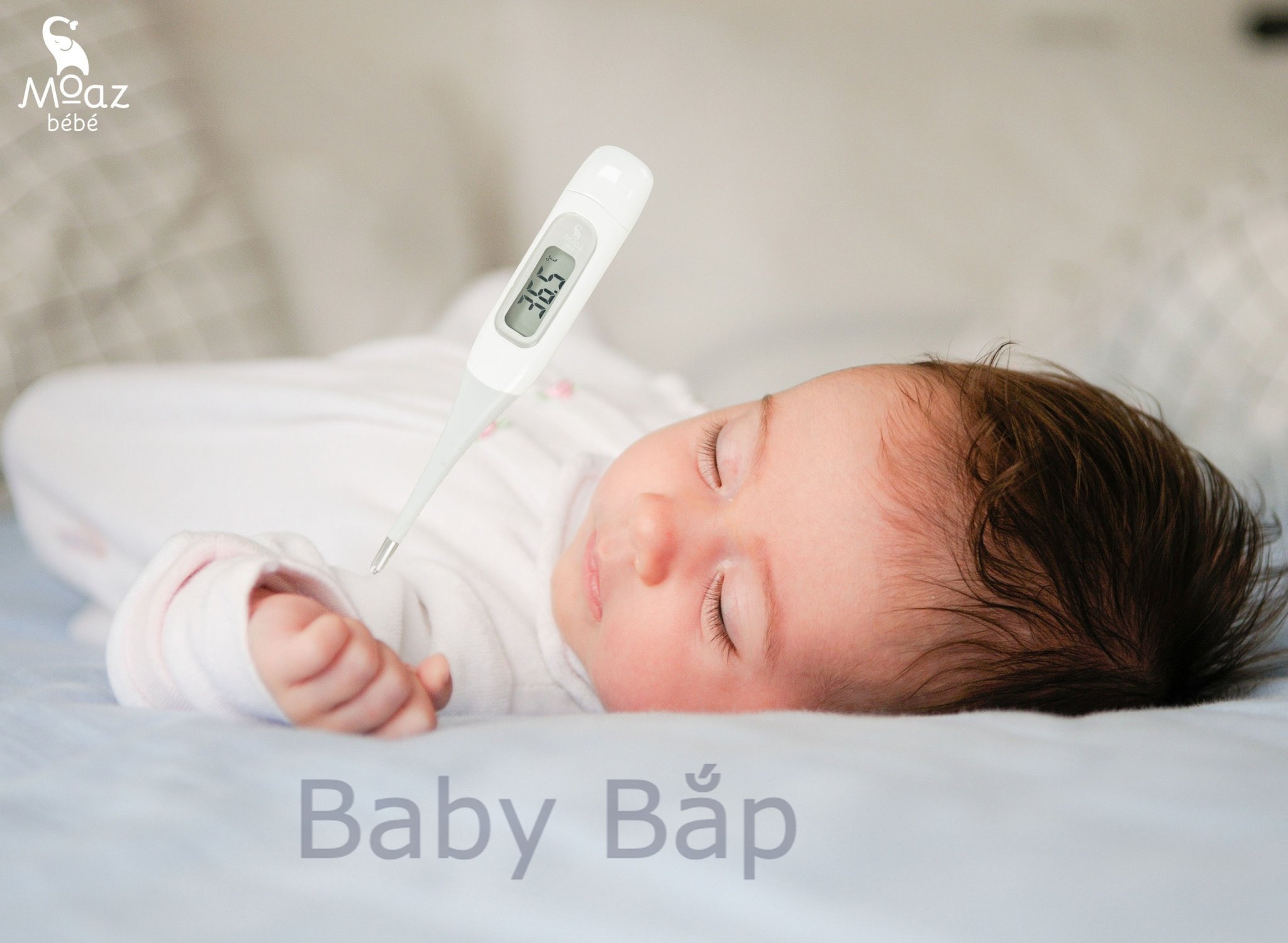 Nhiệt Kế Kỹ Thuật Số Moaz Bebe Mb-040