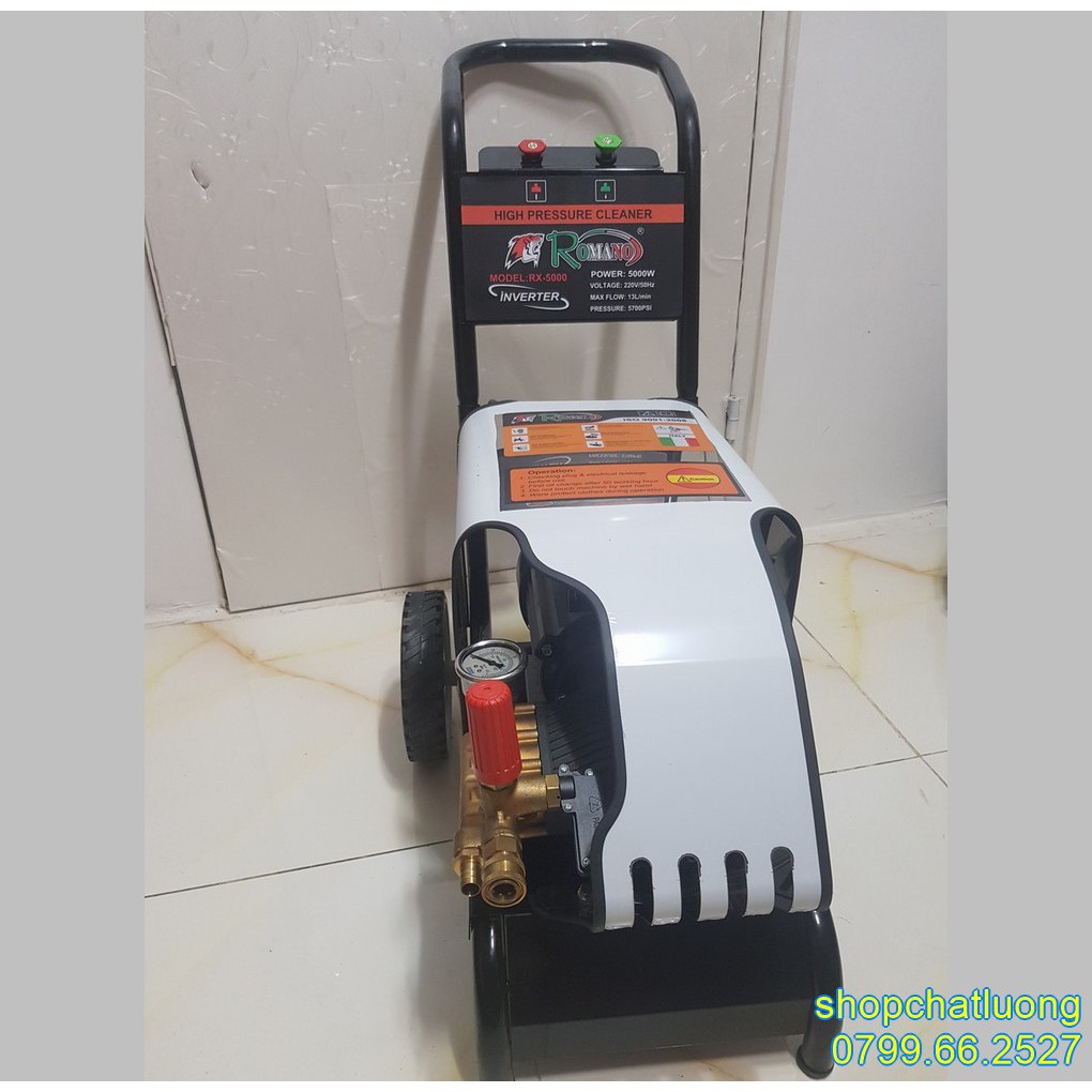[HCM]MÁY RỬA XE CAO ÁP ROMANO 4KW RX-4500