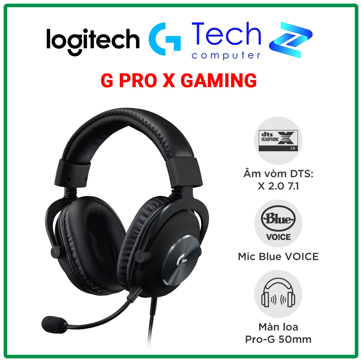 Logitech G Pro X Gaming Black