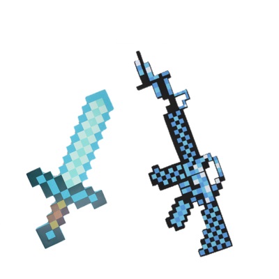 Combo Kiếm Sung Minecraft