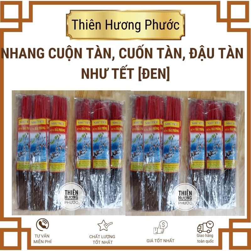 Nhang Cuốn Tàn Số 1- Hương Thơm Lâu Dài, An Toàn Cho Mọi Nhà