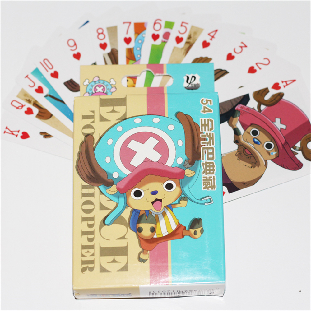 Bộ bài Tây tú lơ khơ Onepiece , Naruto, Doraemon , Conan, Dragonball, Pokemon