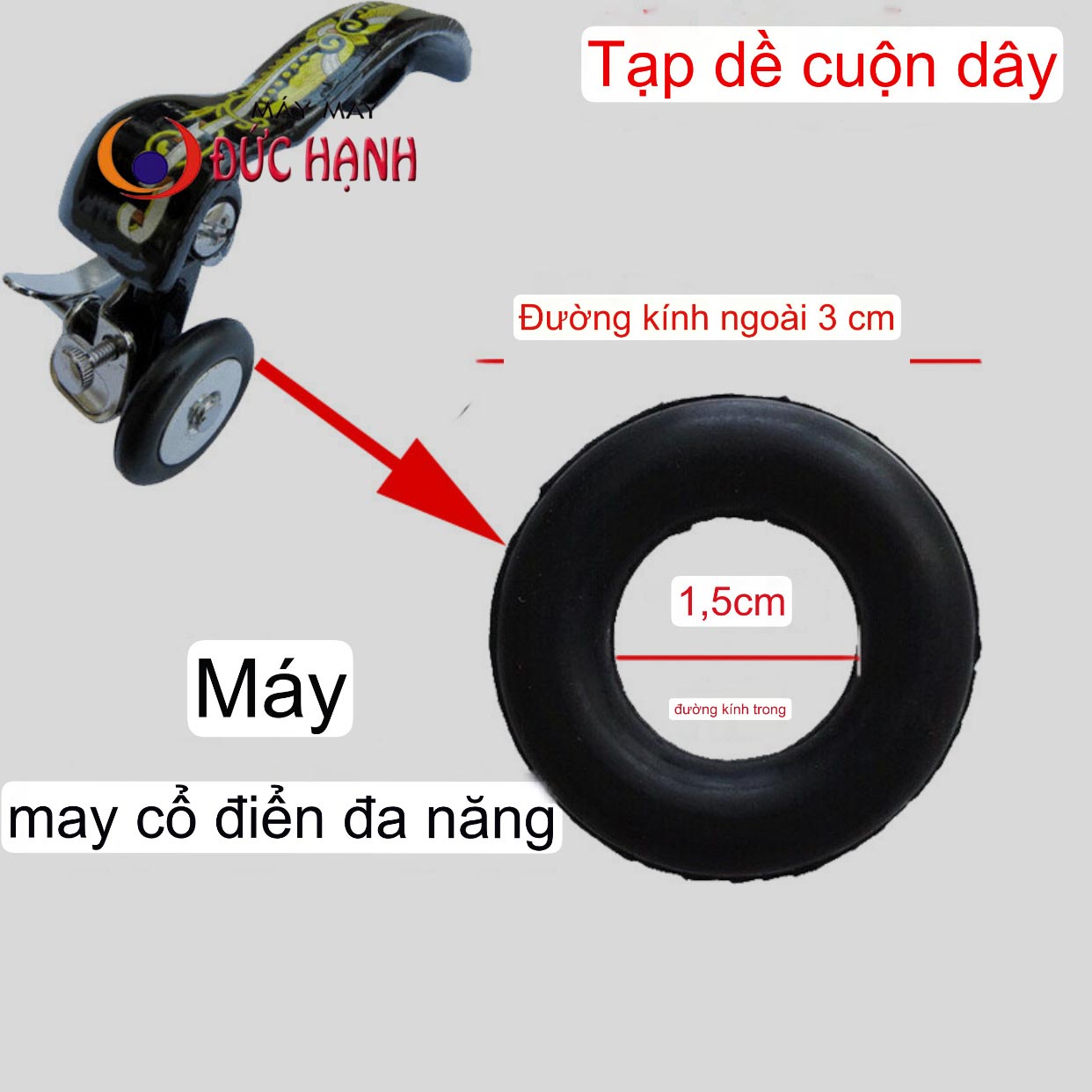 Cao Su Đánh Suốt Máy Gia Đình Con Bướm Cổ Điển