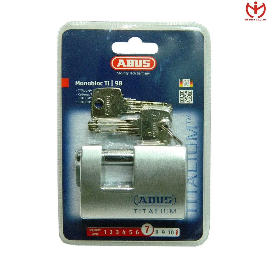ổ khoá ABUS 98csti/70 TITANIUM hàng chính hãng
