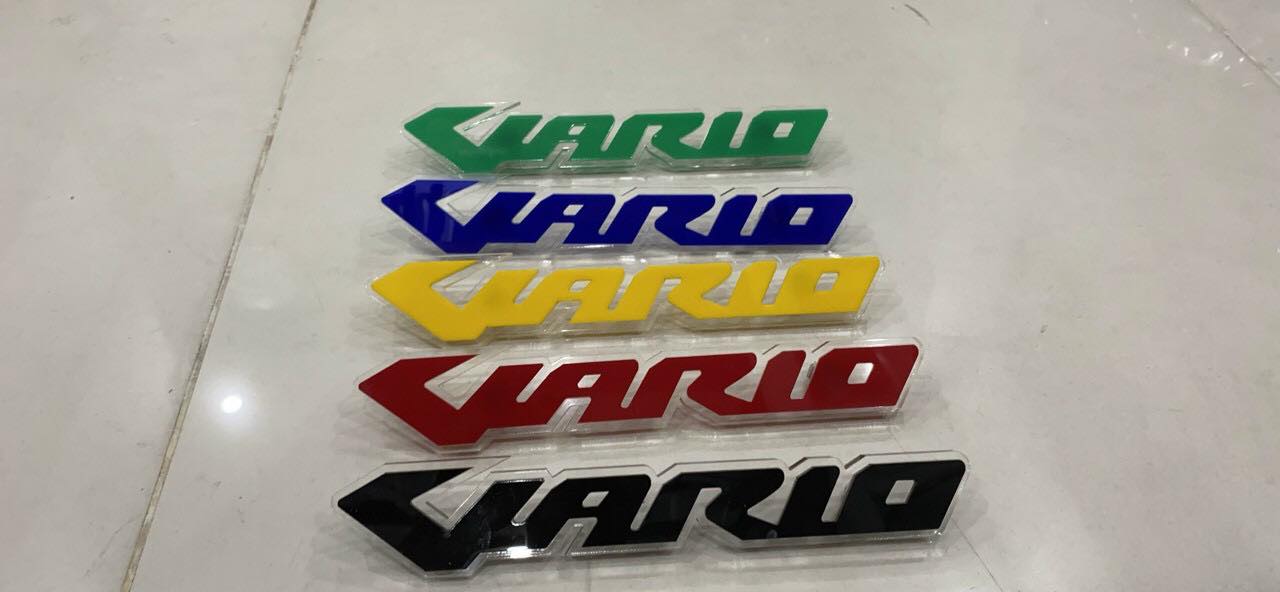 Bảng tên chữ Vario màu