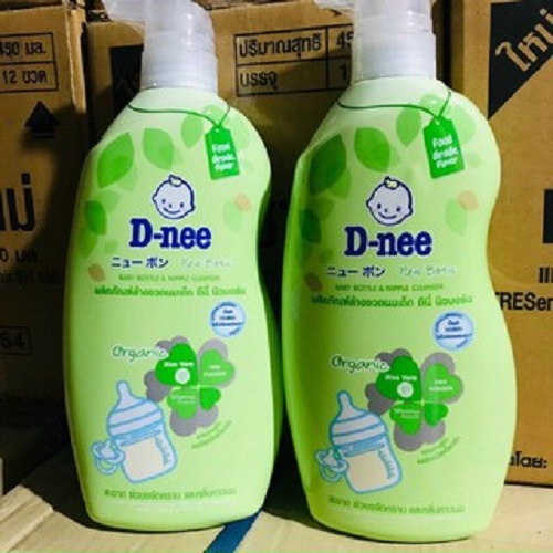 [HCM]Nước Rửa Bình Sữa Dnee Dạng Chai 620ml Mẫu Mới
