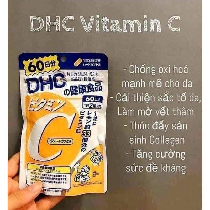 [ 60 ngày ] Vitamin C DHC Vitamin C