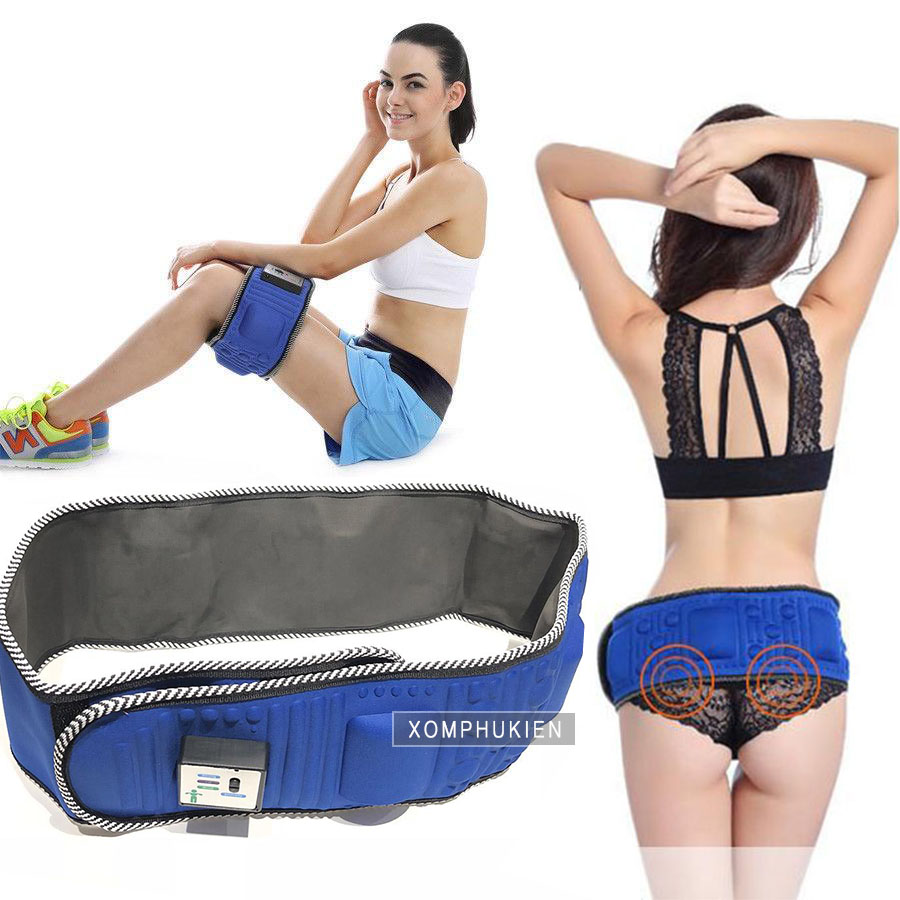[HCM]Đai Massage X5 Đánh Tan Mỡ Bụng Hiệu Quả