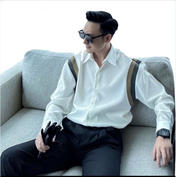 (MẪU SƠ MI HOT) ÁO SƠ MI NAM LỤA TRƠN QUỐC DÂN CHẠY VIỀN CỰC CHẤT.