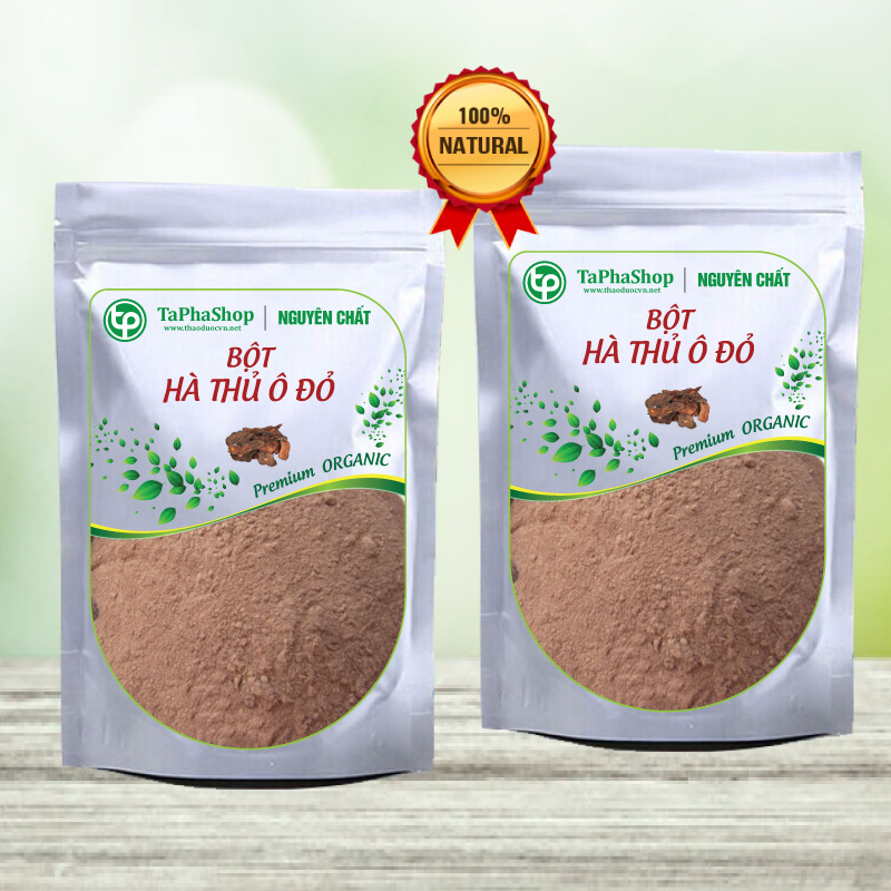 Bột hà thủ ô đỏ 500gr - TaPhaCo