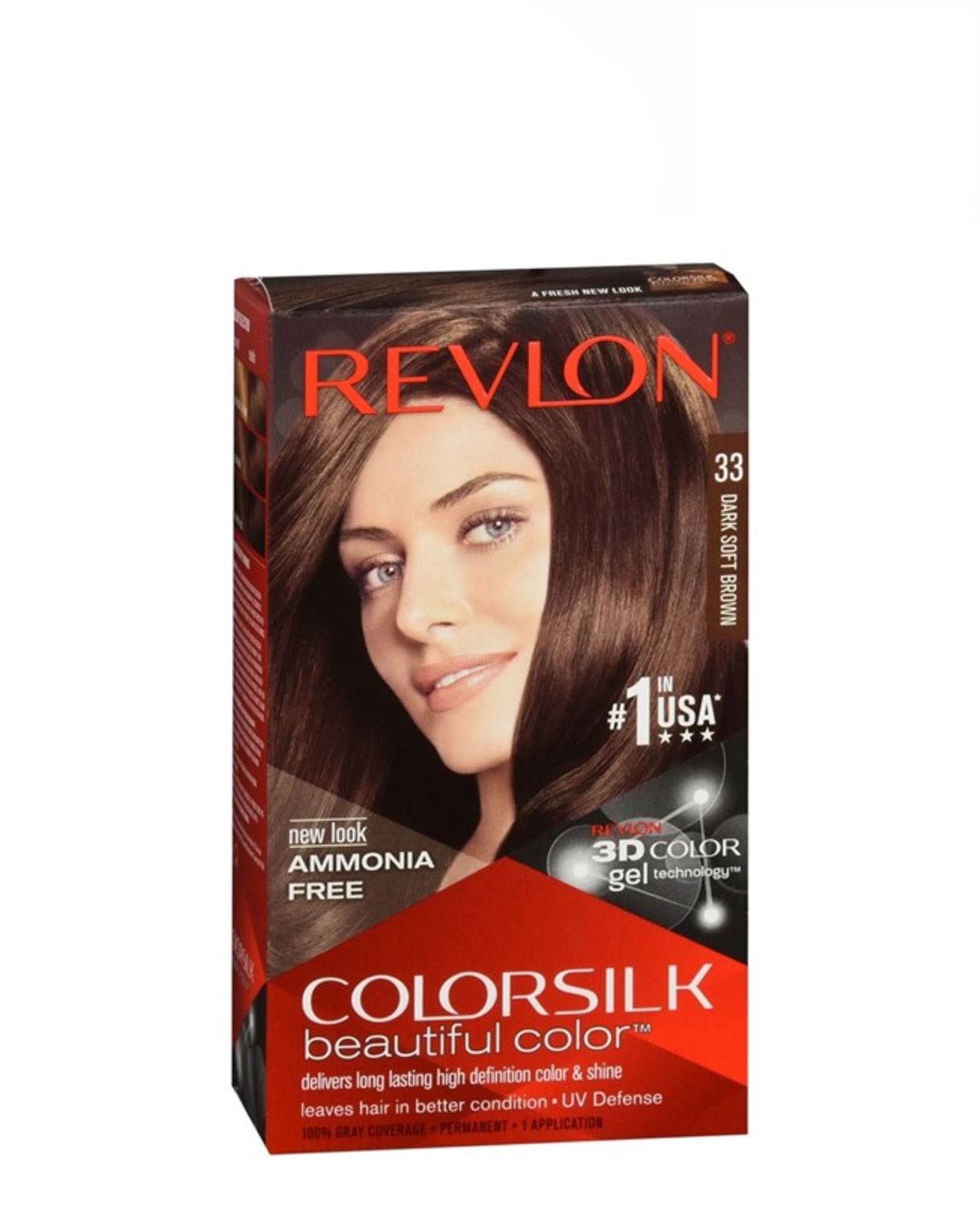 [HCM]Kem nhuộm tóc Revlon 33- Nâu Chocolate sáng
