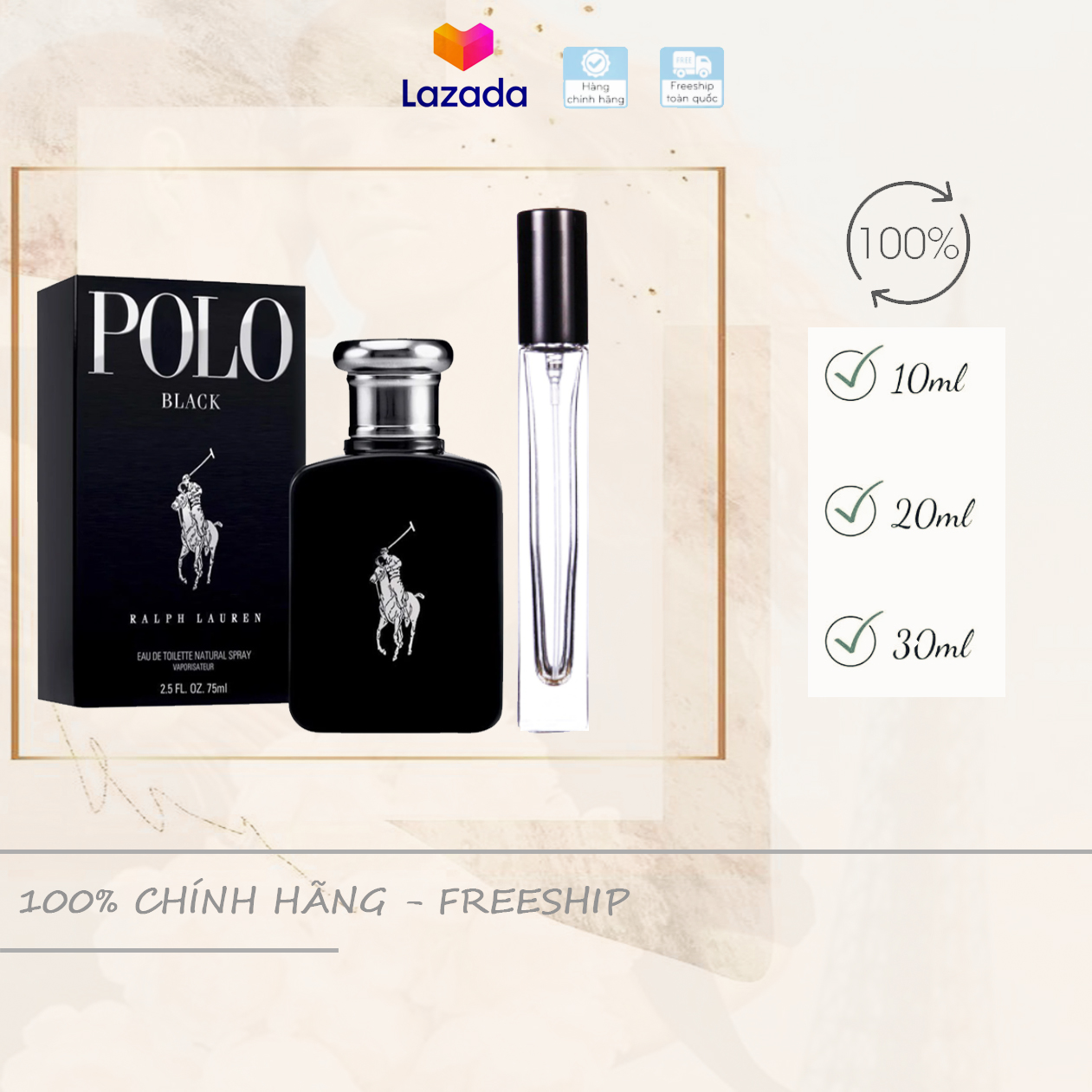 [Chiết 10-20-30ml] Ralph Lauren Polo Black