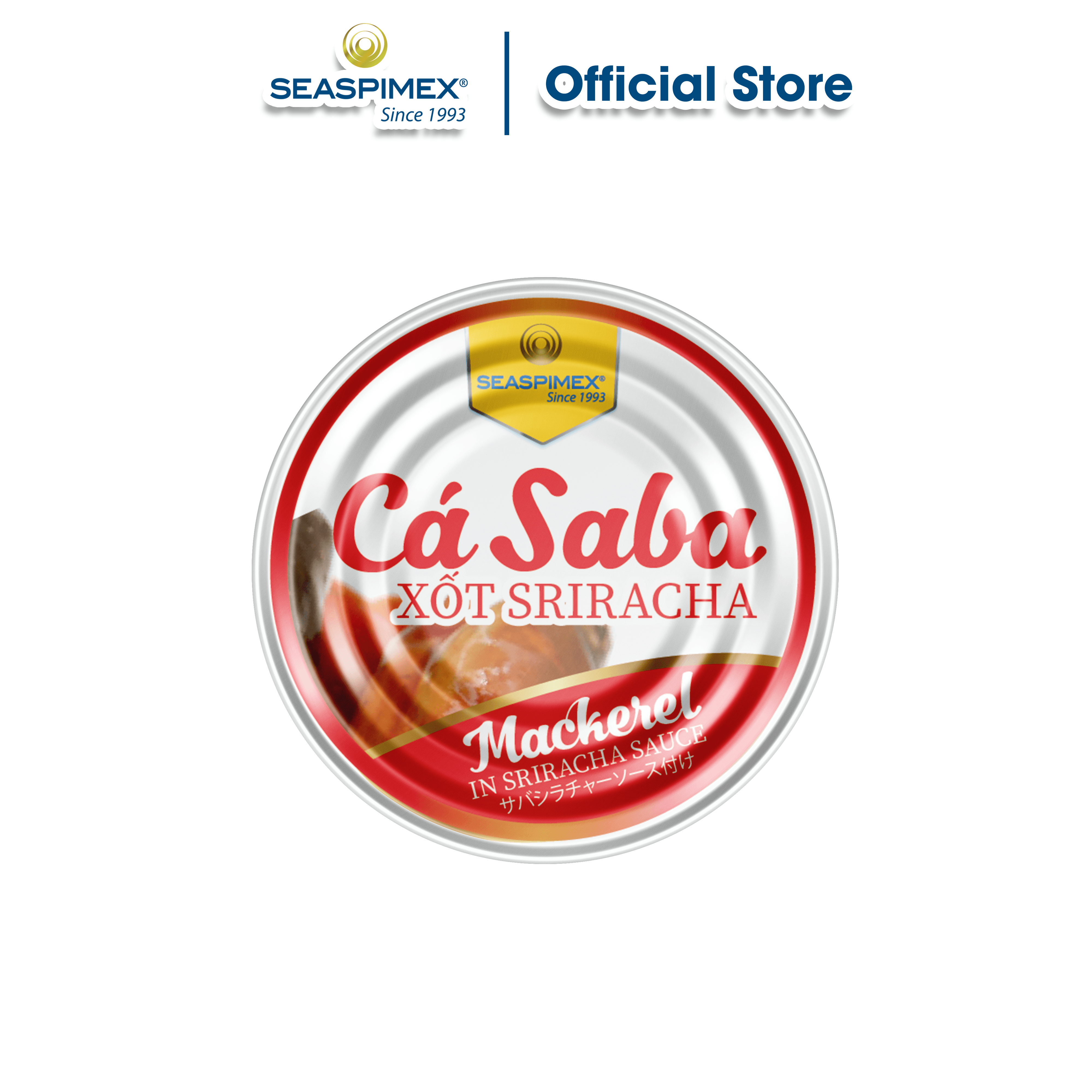 Cá Saba Nhật Sốt Sriracha SEASPIMEX 185gr