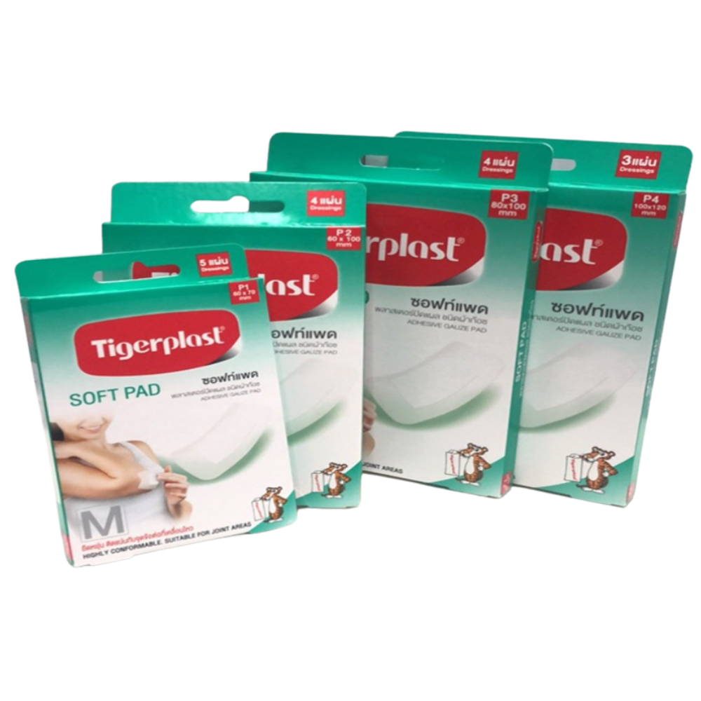 Băng vết thương co giãn Tigerplast SoftPad