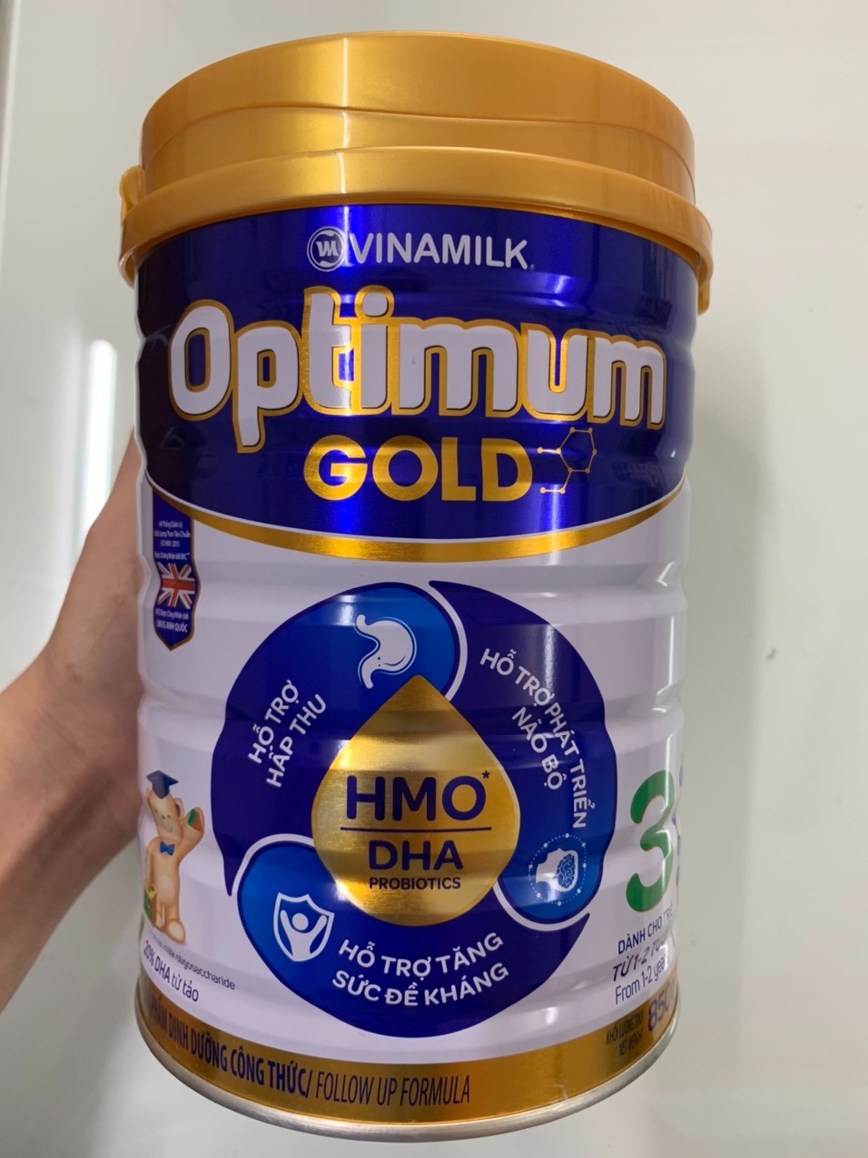 [HCM]Sữa Bột Optimum 3 850g
