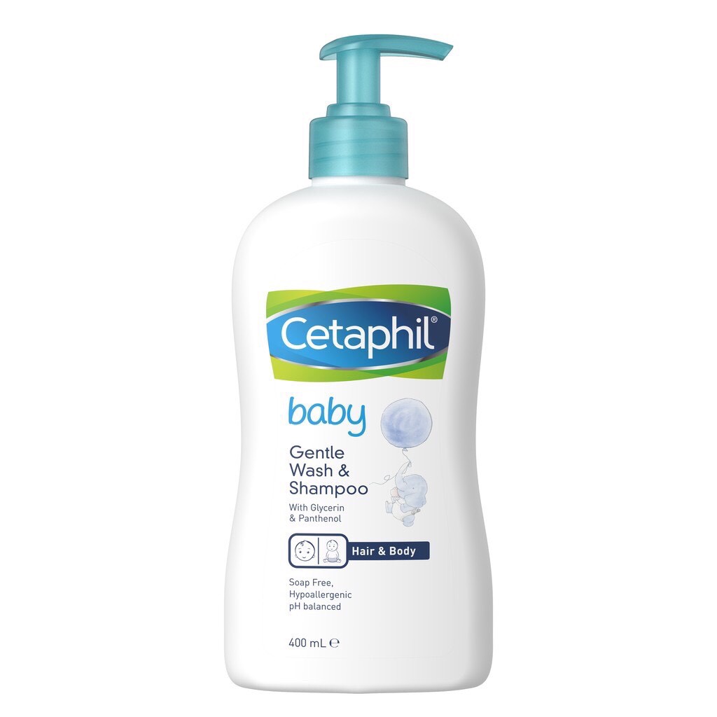 Sữa tắm gội cho bé Cetaphil Baby 400ml