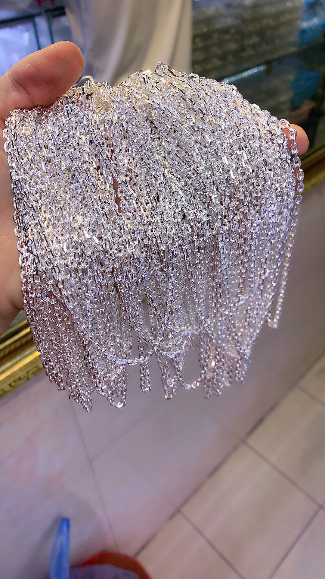 DÂY CHUYỀN BẠC TA CHO BÉ TRAI-Minh Tâm Jewelry