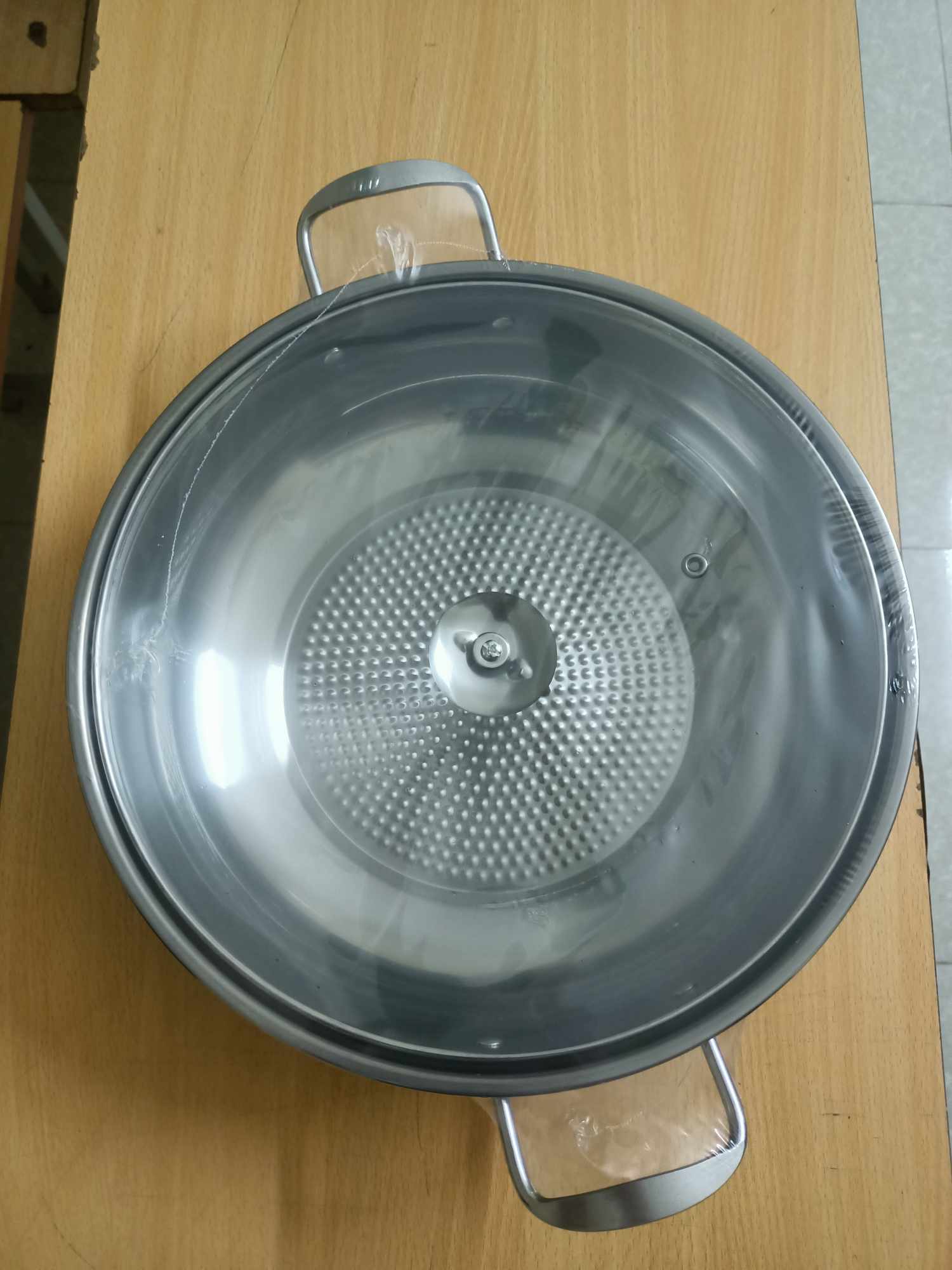 Stainless steel hot pot size 28 - 30cm