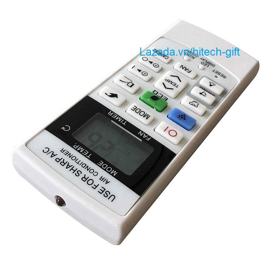 Remote Dùng Cho Máy Lạnh SHARP  Điều Khiển Điều Hòa CRMC-A876JBEZ Kèm Pin AAA