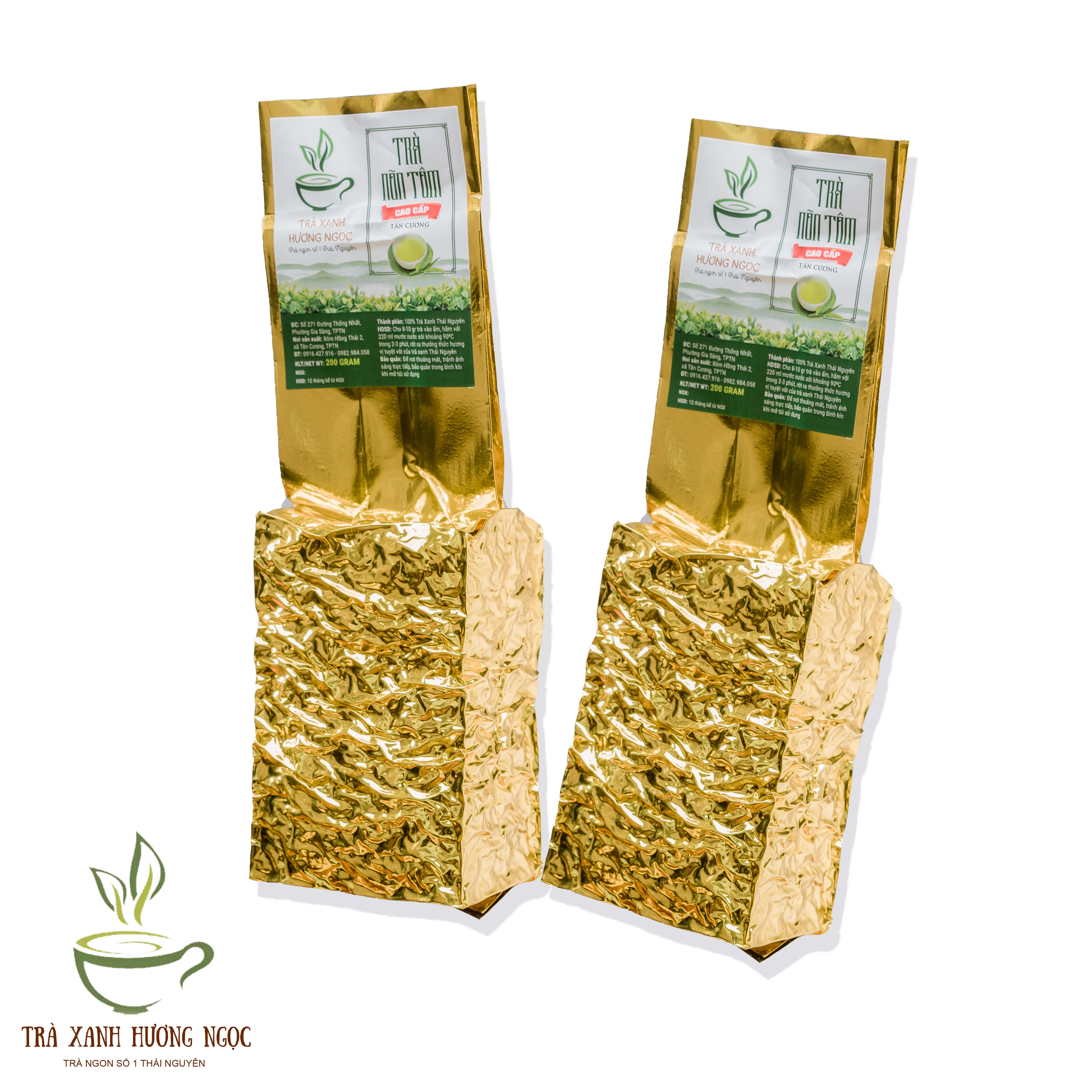 [Chính gốc Tân Cương Thái Nguyên] -Trà  Nõn Tôm Cao Cấp Tân Cương - [100g/200g/500g]