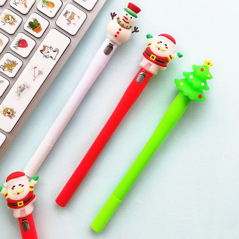 Bút nước giáng sinh có đèn phát sáng