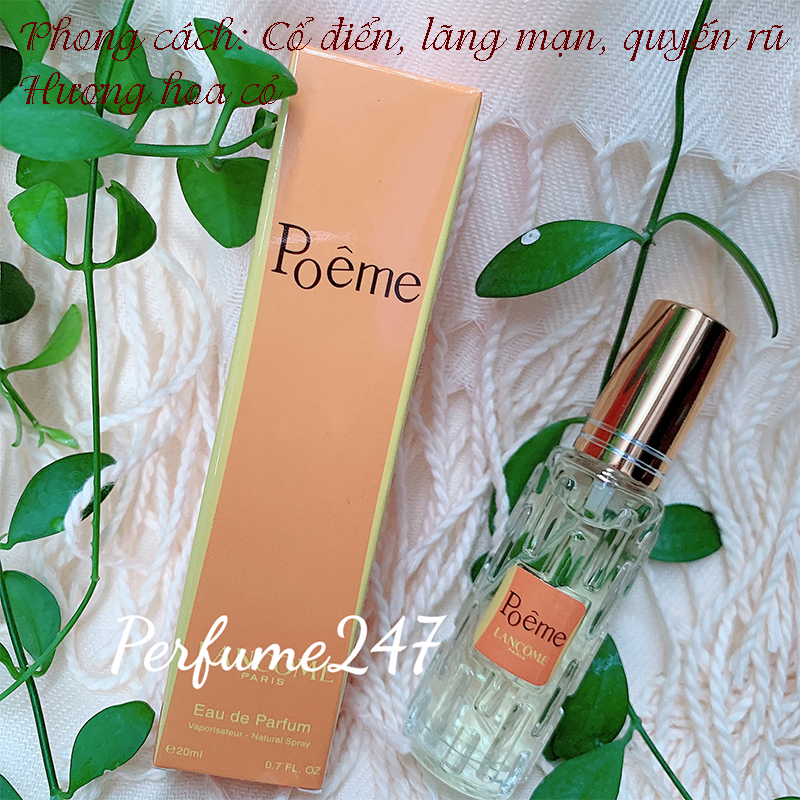 [HCM][ GIÁ SỈ] COMBO 10 CHAI NƯỚC HOA 20ML ( MÙI NGẪU NHIÊN )