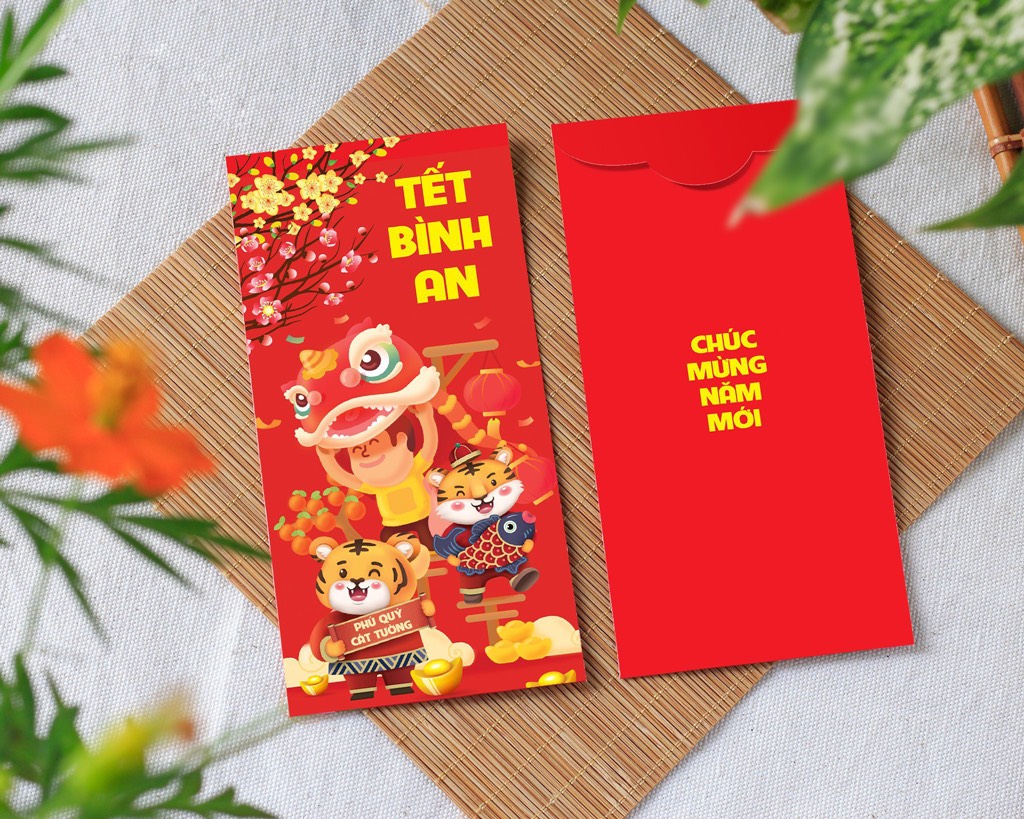 BAO LÌ XÌ TẾT 2022 - 10 cái