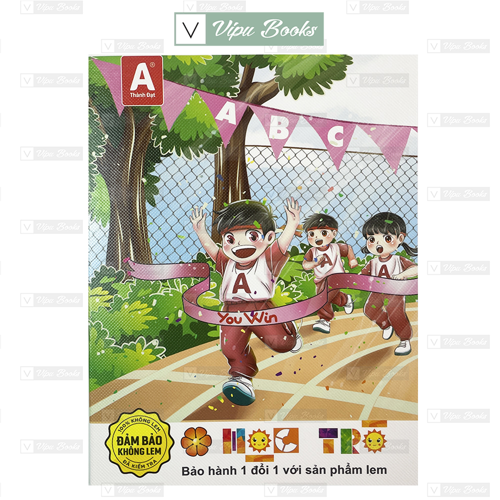 Vở - tập hoa học trò - thành đạt - 5 ô ly - đảm bảo không lem