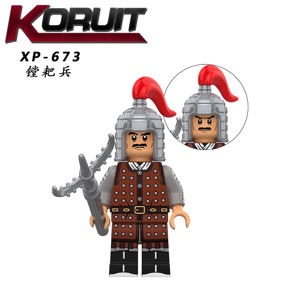 Đồ chơi lắp ráp minifigures lắp ráp mô hình lính triều đại nhà minh kt1091 - đồ chơi lắp ghép mini