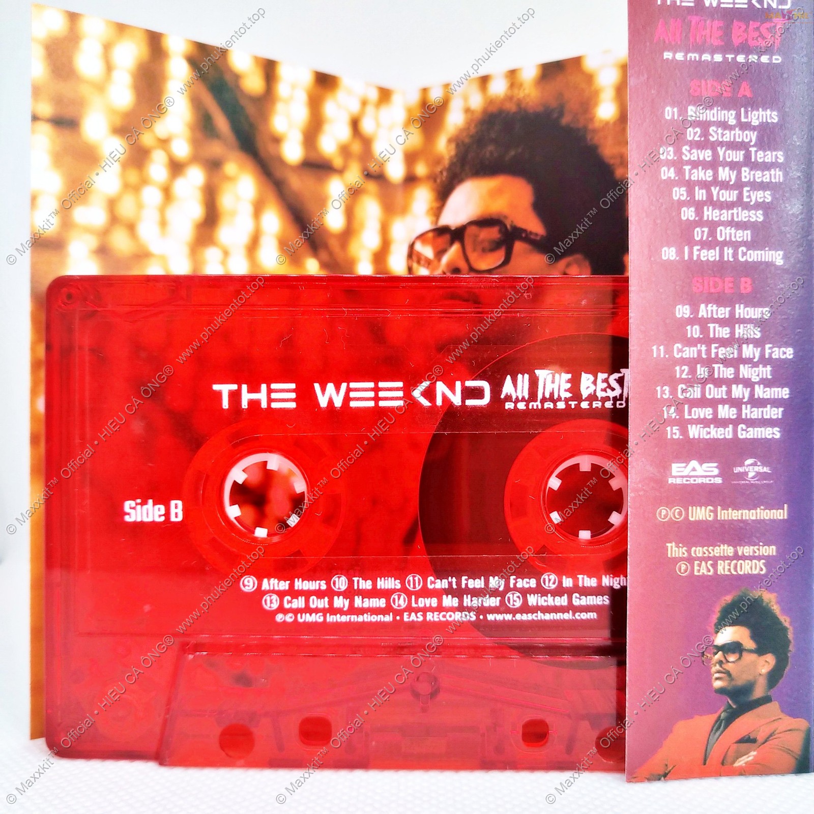 Băng cassette THE WEEKND - All The Best (Remastered) - EAS Records