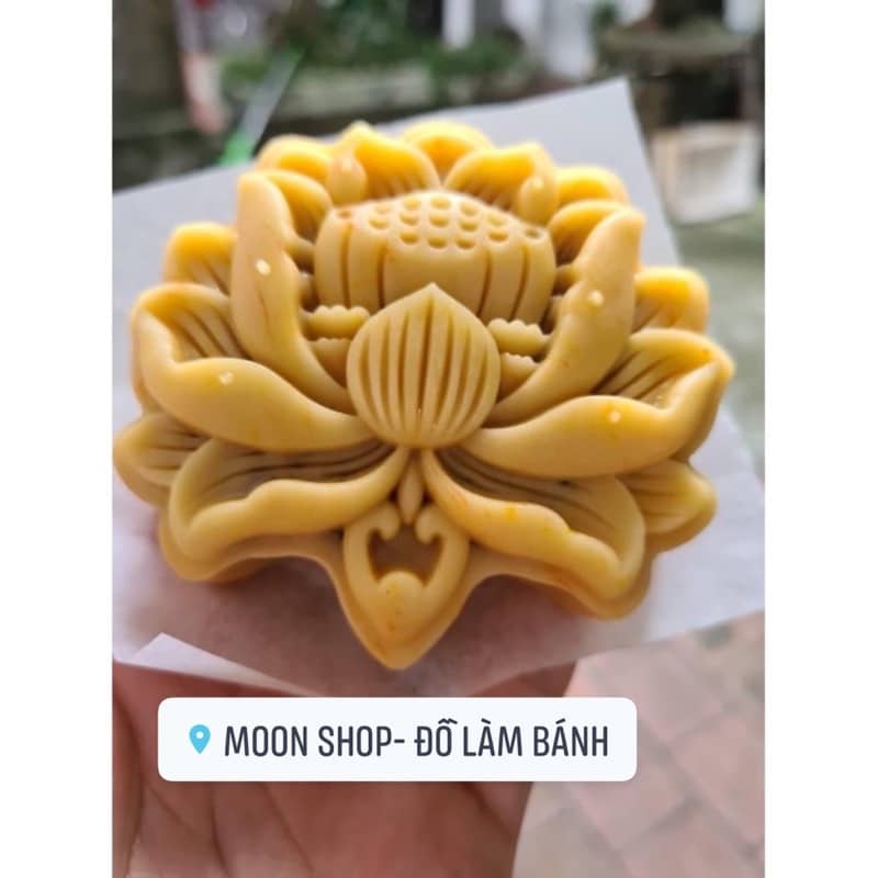 Khuôn trung thu mẫu đài sen 150g