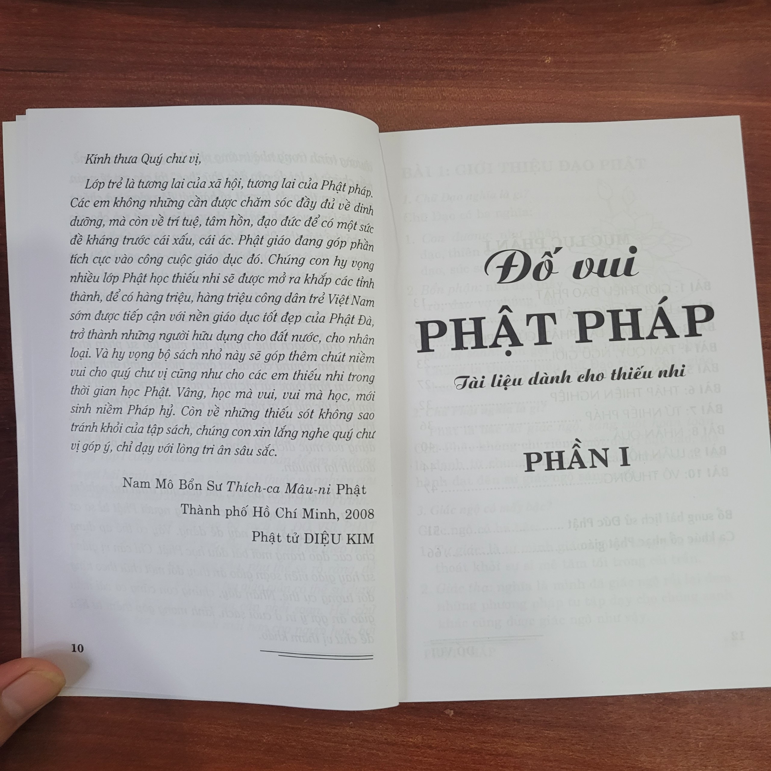 Sách - Đố Vui Phật Pháp( Tài Liệu Dành Cho Thiếu Nhi)