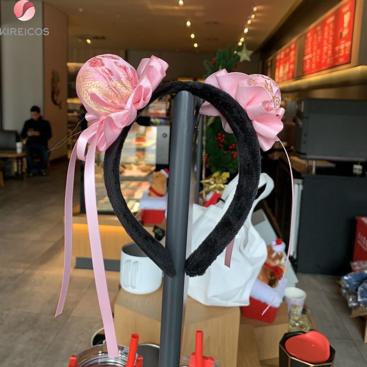 Bờm Cài Tóc Băng Đô Cài Tóc 2 Búi Na Tra Phong Cách Trung Hoa - kireicos