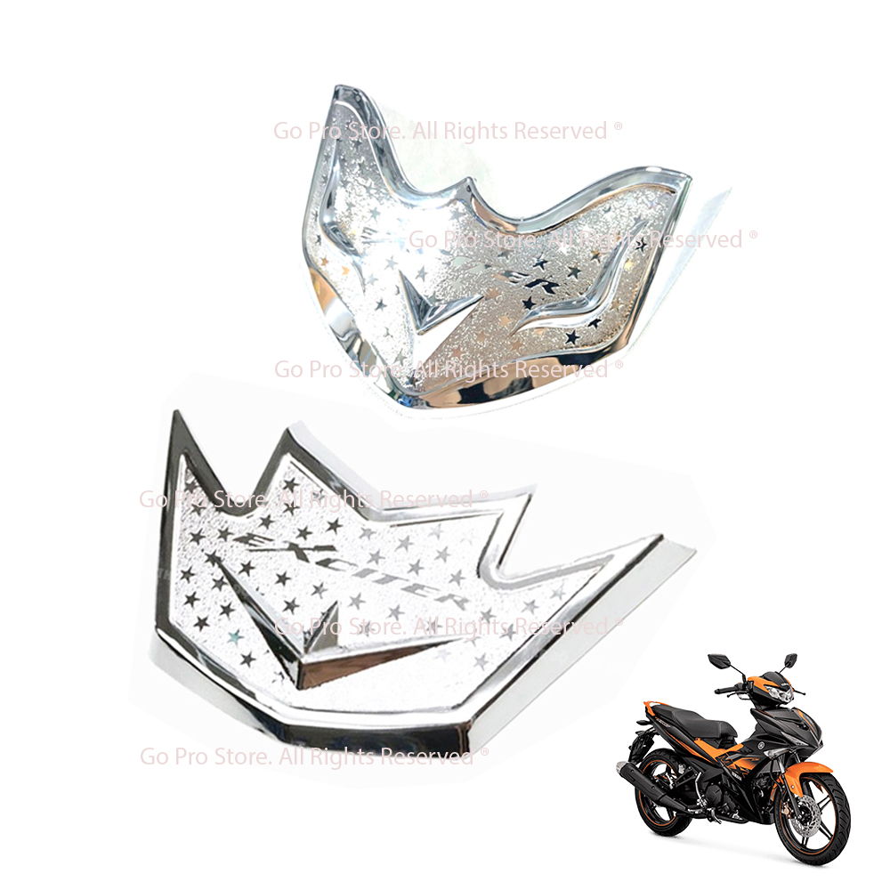 Ốp mỏ & đuôi dè exciter 150cc nhựa xi