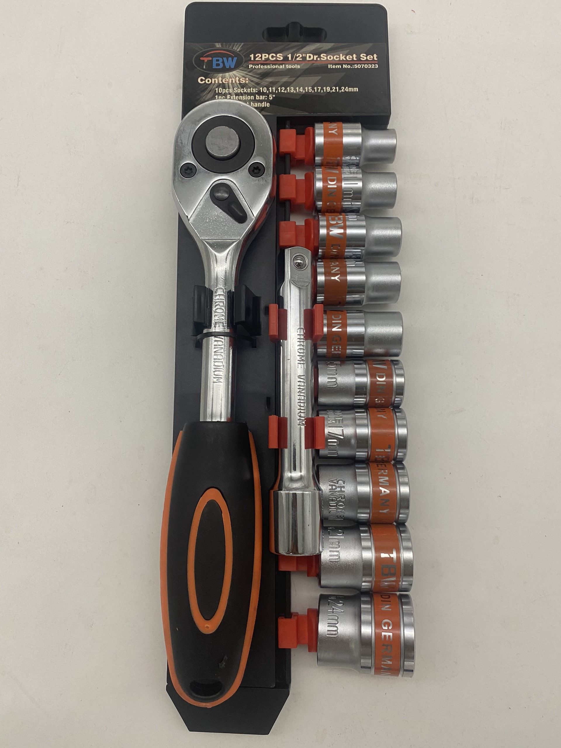 [HCM]Bộ tuýp đa năng 1/2 đầu bông 12 món- Cần tuýp tự động xoay chiều chuẩn Nhật