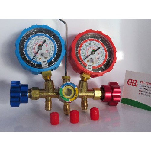 ĐỒNG HỒ GAS ĐÔI HONGSEN - HS-536C + 3 dây